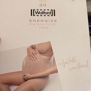Wolford Energize Maternity Tights - Beige